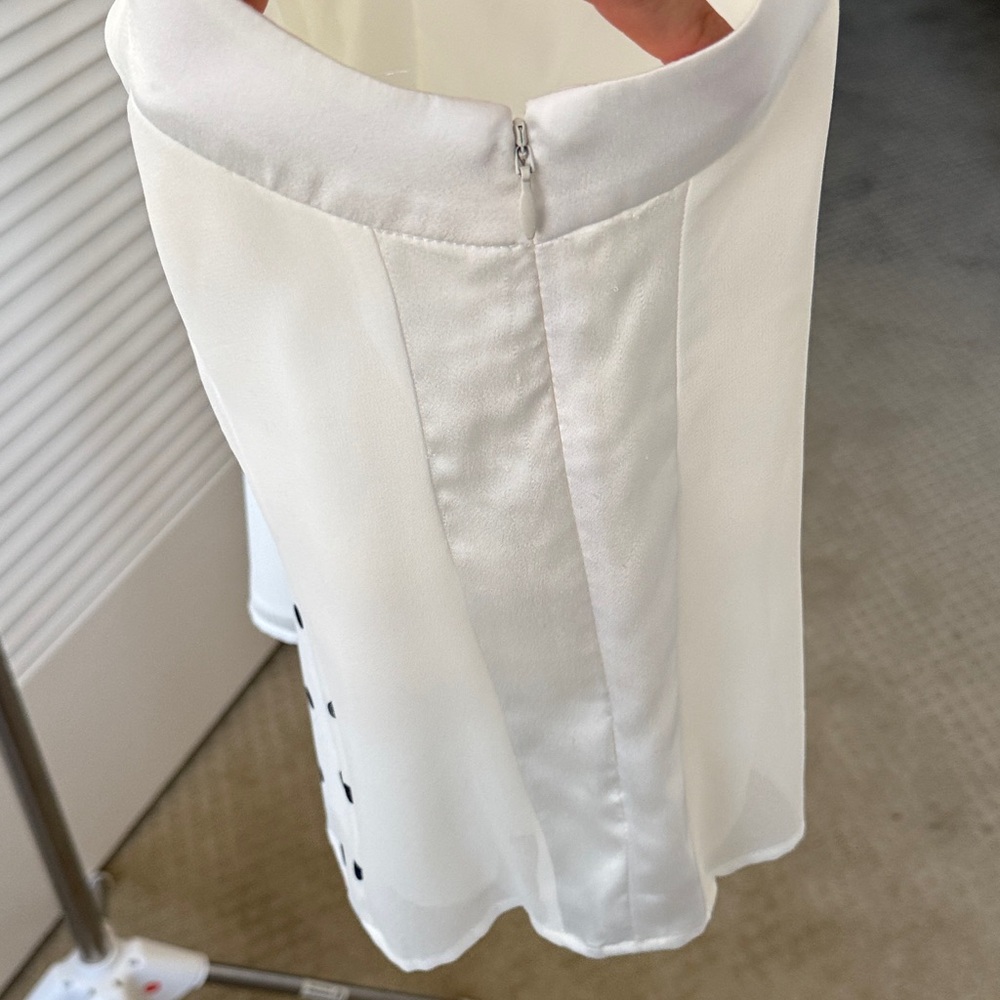 Banana Republic White and Black Polka Dot Camisole - Picture 3 of 3